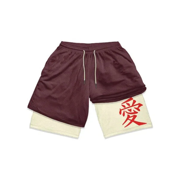 anime running shorts