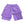 Purple men's anime gym shorts