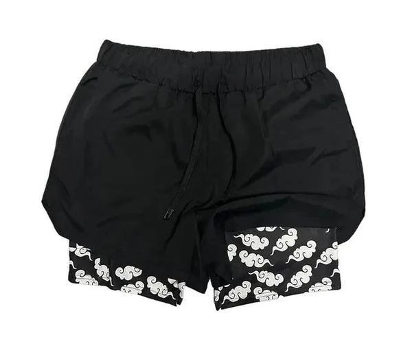 one piece anime gym shorts