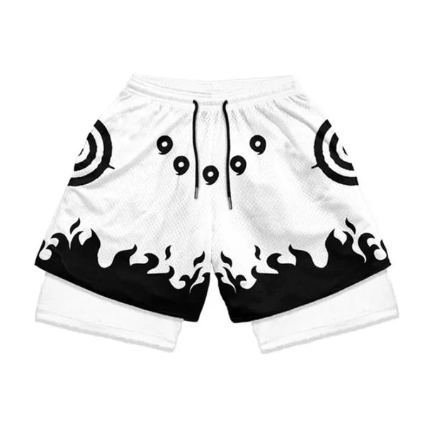 anime workout shorts